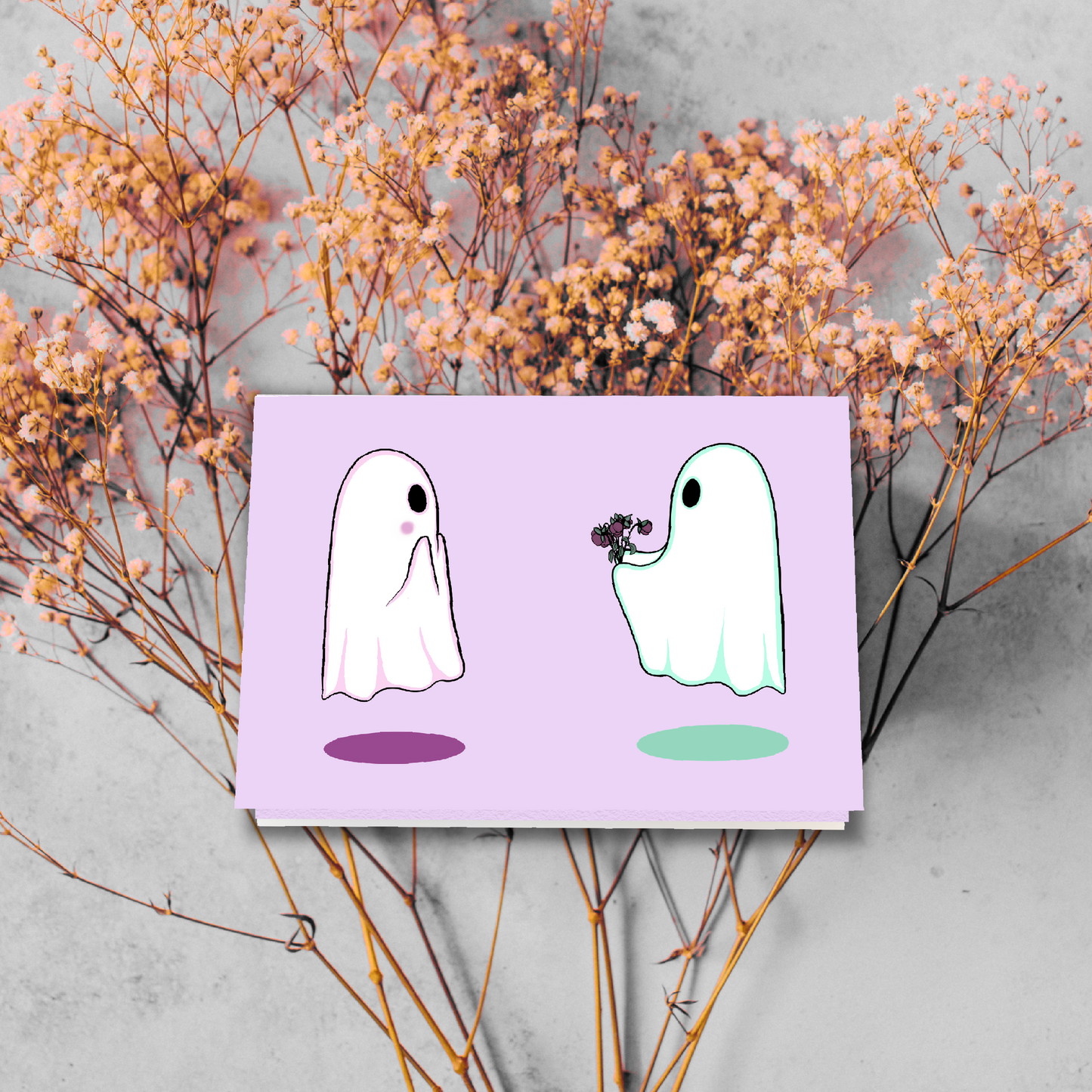 Boo Mine Printable Greeting Card