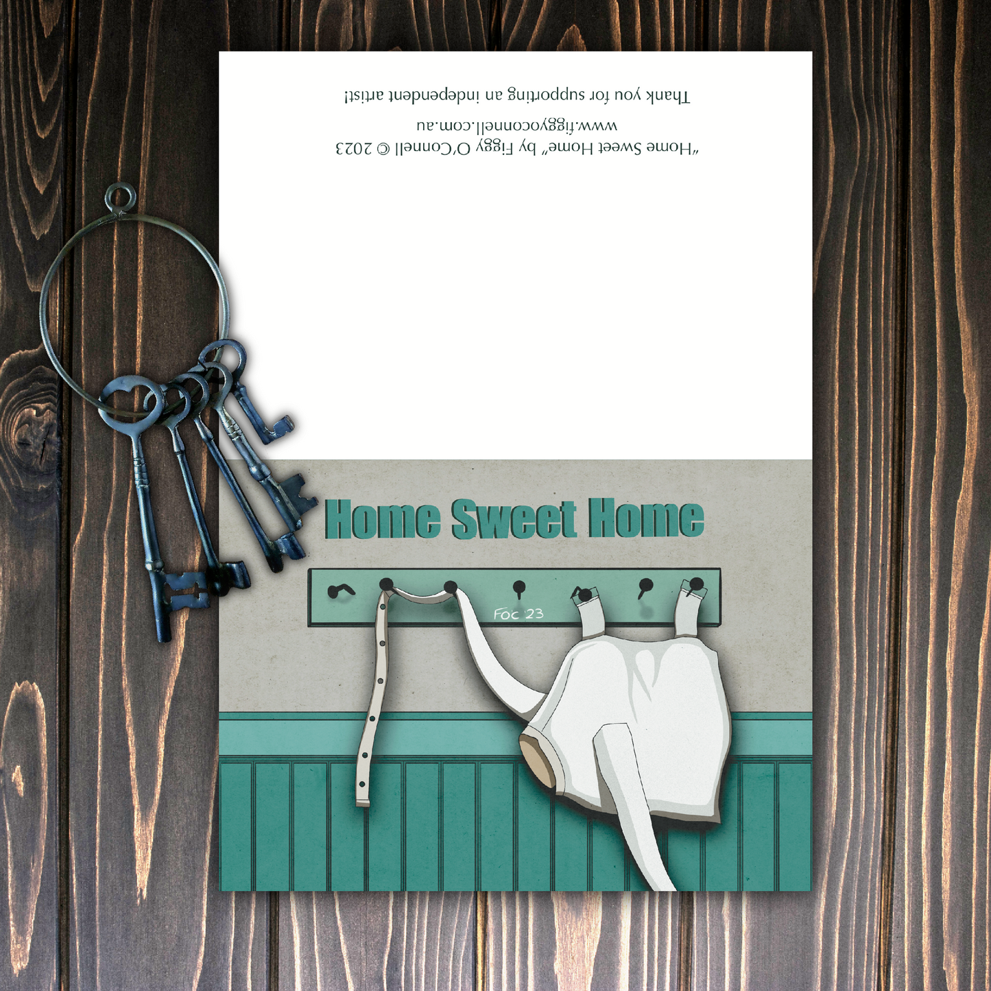 Home Sweet Home Printable Greeting Card