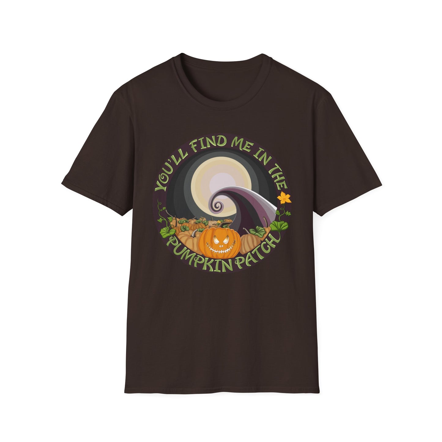 Nightmare Before Christmas Pumpkin Patch T-Shirt — "You'll Find Me in the Pumpkin Patch" Halloween Tee Tim Burton Inspired