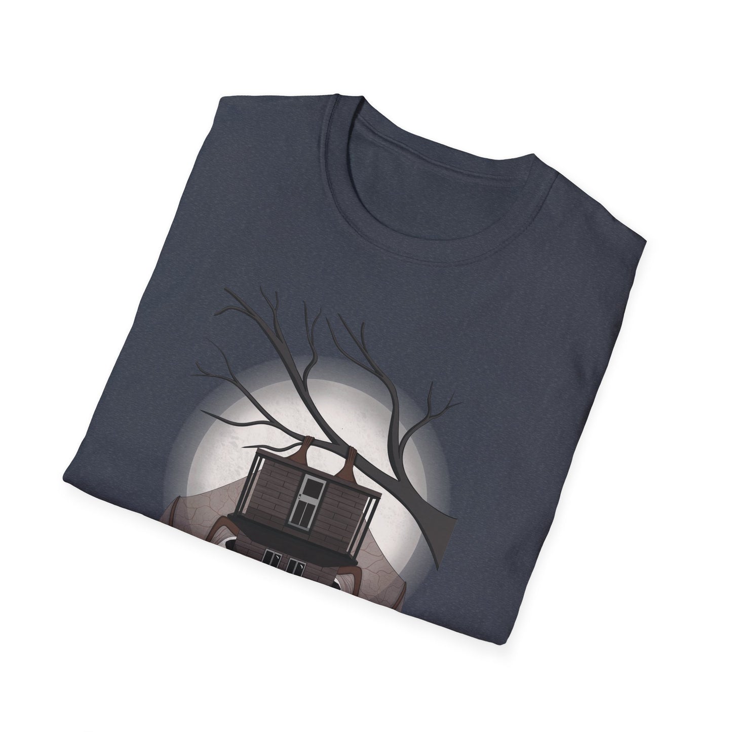 Spooky Halloween T-Shirt, Cozy Graphic Tee, Unisex Casual Wear, Gifting for Friends, Fall Celebration Attire, Artsy Apparel