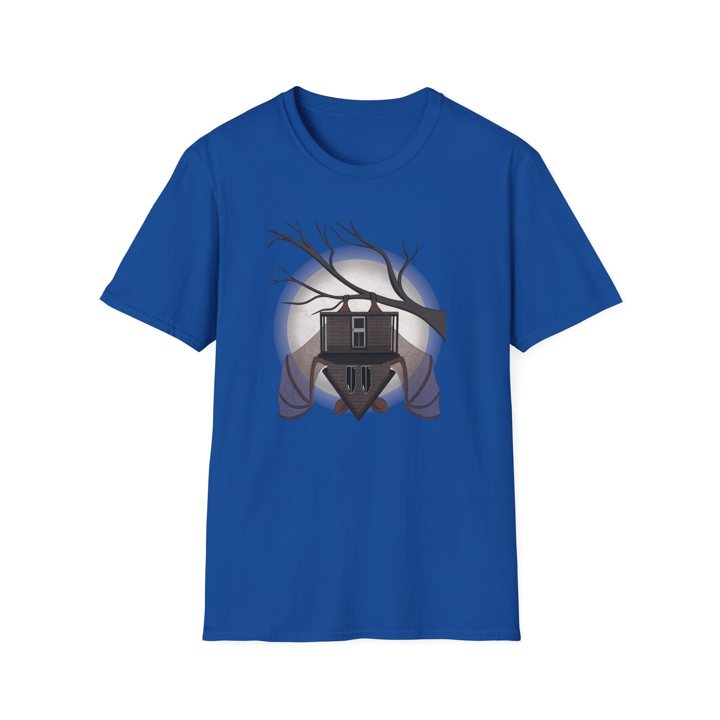 Spooky Halloween T-Shirt, Cozy Graphic Tee, Unisex Casual Wear, Gifting for Friends, Fall Celebration Attire, Artsy Apparel