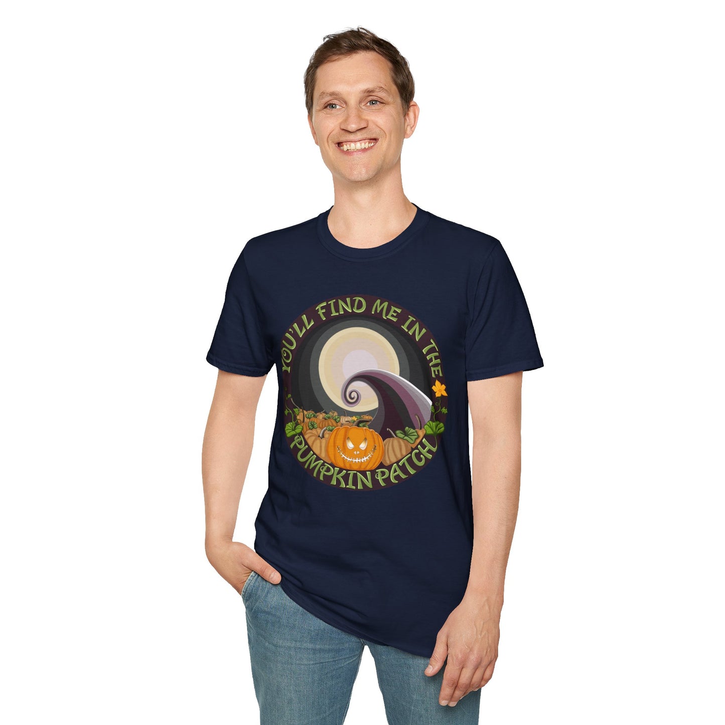 Nightmare Before Christmas Pumpkin Patch T-Shirt — "You'll Find Me in the Pumpkin Patch" Halloween Tee Tim Burton Inspired