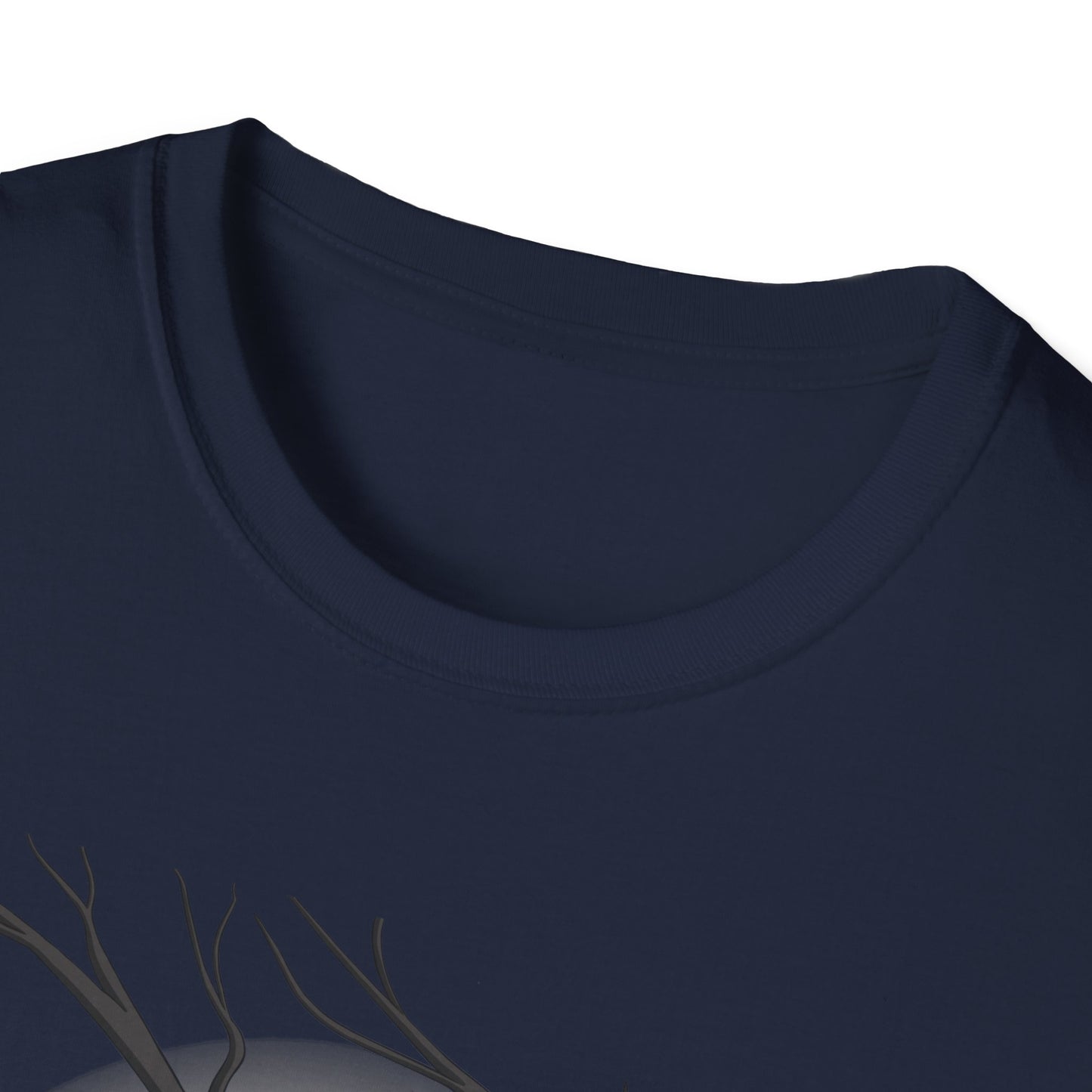 Spooky Halloween T-Shirt, Cozy Graphic Tee, Unisex Casual Wear, Gifting for Friends, Fall Celebration Attire, Artsy Apparel