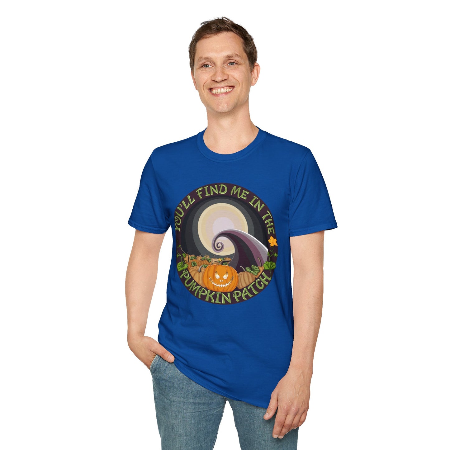 Nightmare Before Christmas Pumpkin Patch T-Shirt — "You'll Find Me in the Pumpkin Patch" Halloween Tee Tim Burton Inspired