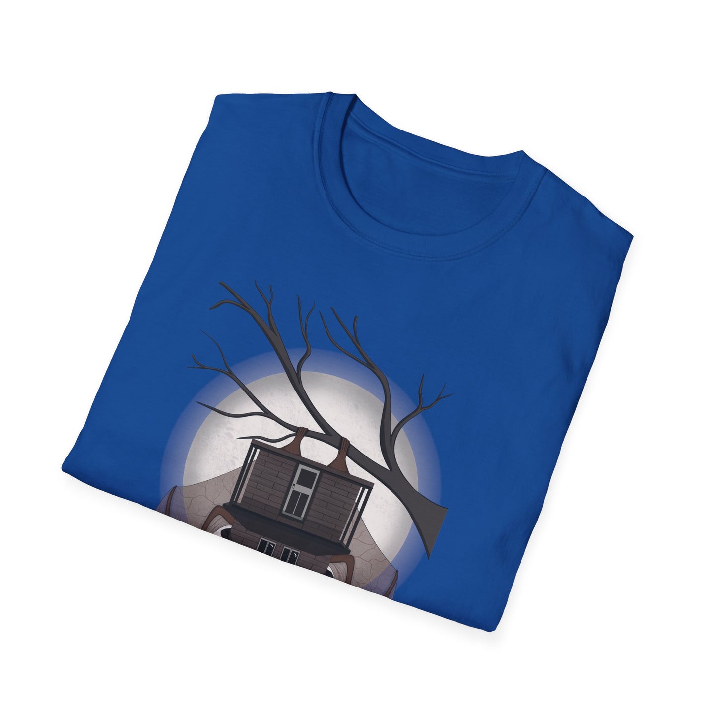Spooky Halloween T-Shirt, Cozy Graphic Tee, Unisex Casual Wear, Gifting for Friends, Fall Celebration Attire, Artsy Apparel
