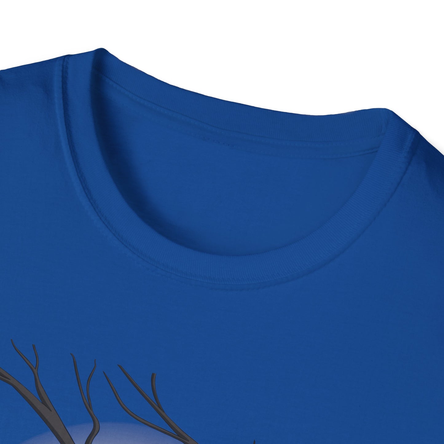 Spooky Halloween T-Shirt, Cozy Graphic Tee, Unisex Casual Wear, Gifting for Friends, Fall Celebration Attire, Artsy Apparel