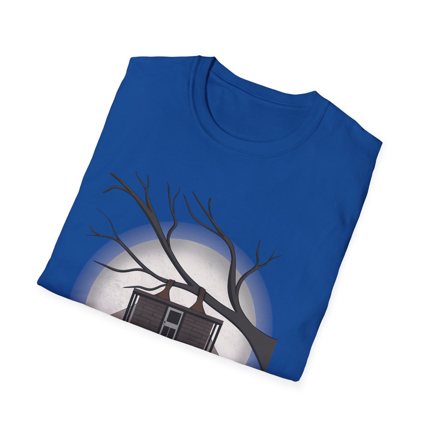 Spooky Halloween T-Shirt, Cozy Graphic Tee, Unisex Casual Wear, Gifting for Friends, Fall Celebration Attire, Artsy Apparel