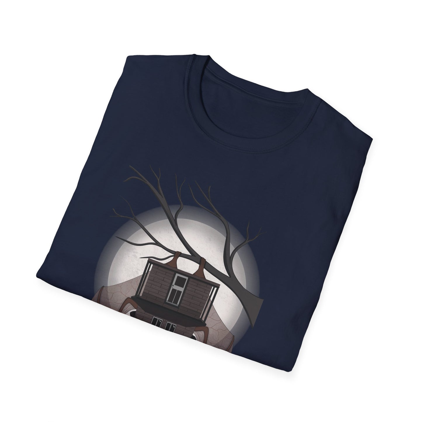 Spooky Halloween T-Shirt, Cozy Graphic Tee, Unisex Casual Wear, Gifting for Friends, Fall Celebration Attire, Artsy Apparel