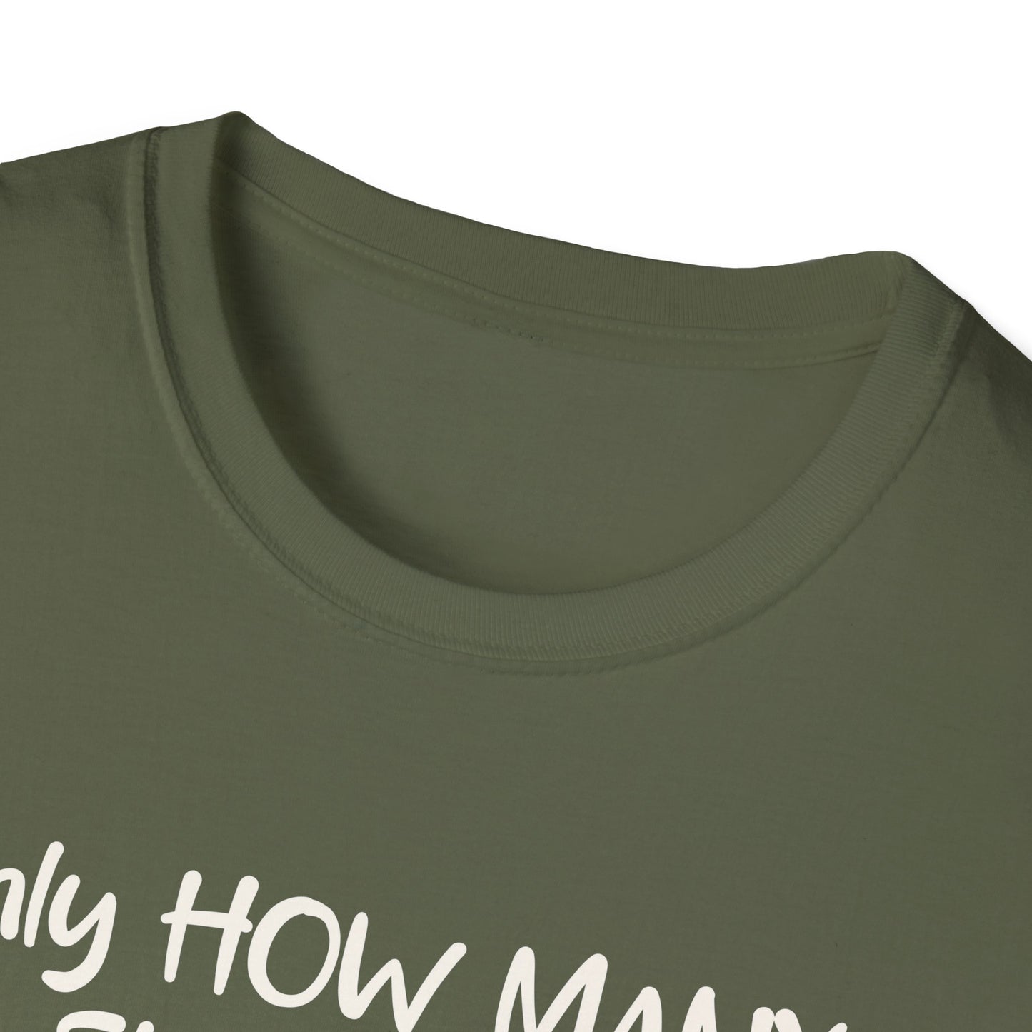 Christmas Countdown T-Shirt - "Only HOW MANY Sleeps 'til Christmas?!" Holiday Tee