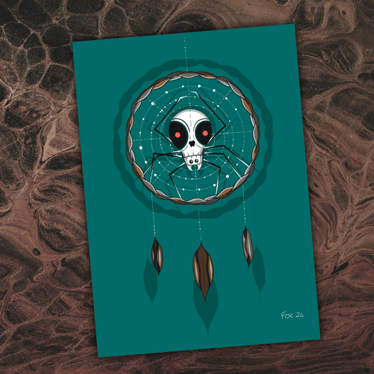 Dreamcatcher Printable Greeting Card