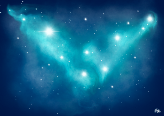 Forgotten Tail Nebula Archival Quality Giclée Print